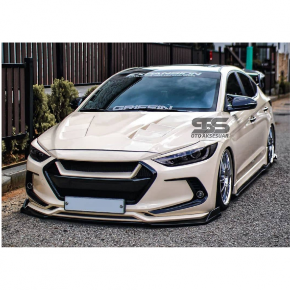Hyundai Elentra 2016-2018 Uyumlu Yarasa Ayna Kapağı Sinyalli Piano Black Batman ürün görseli 1