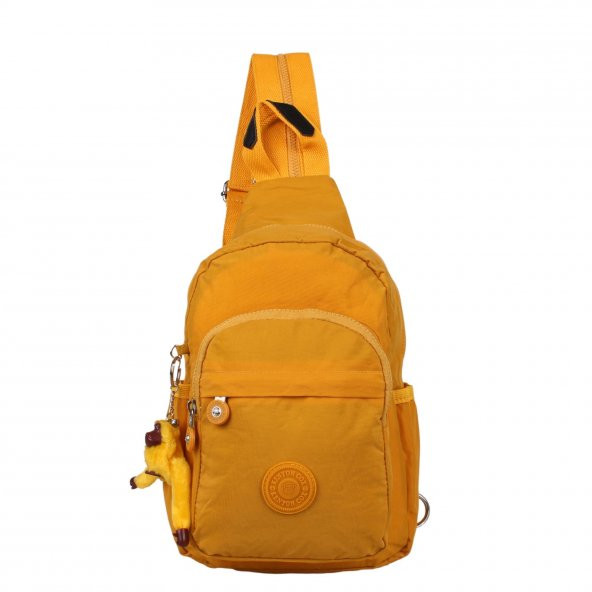 Kenyon Cox 8815 Sarı Unisex Klınkır Maymunlu Günlük Sırt Çantası ürün görseli 1