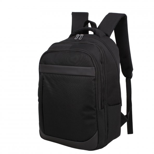 Bagacar 605 Siyah Unisex Okul ve Günlük Sırt Çantası ürün görseli 1