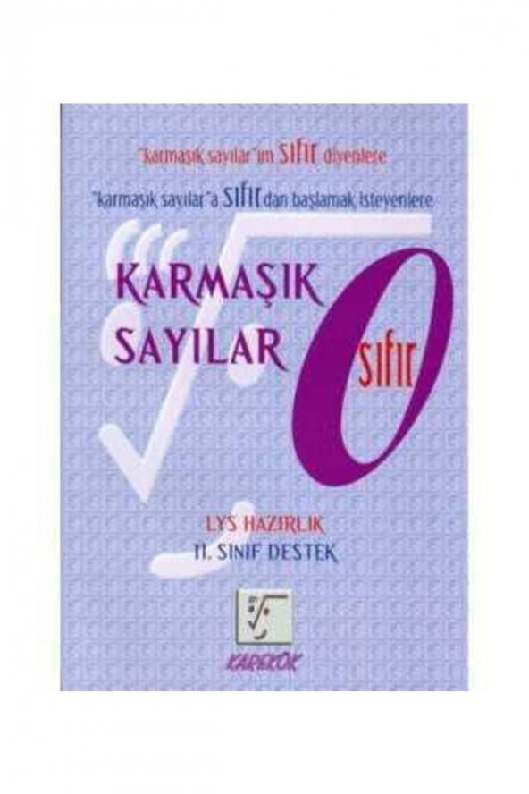 Karmaşık Sayılar Sıfır Karekök Yay. ürün görseli 1