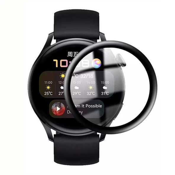 Huawei Watch GT 3 42mm Zore PMMA Pet Saat Ekran Koruyucu ürün görseli 1