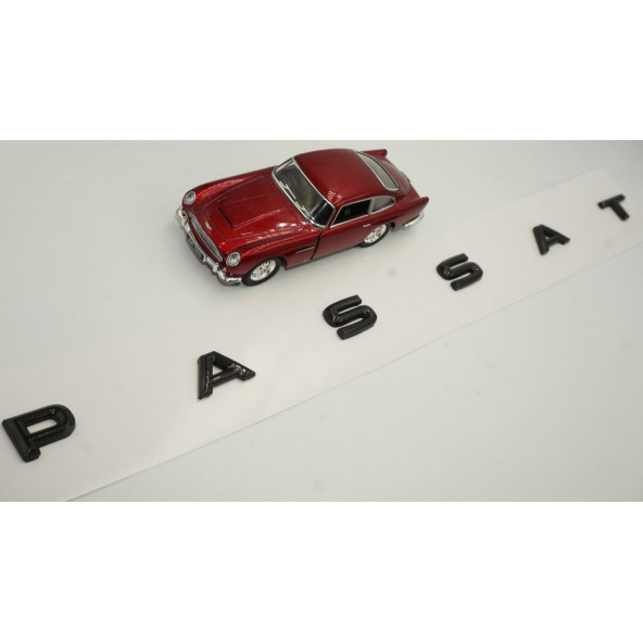Volkswagen Passat Yeni Nesil Bagaj Yazı Logo Siyah ABS Orjinal Ürün ürün görseli 1