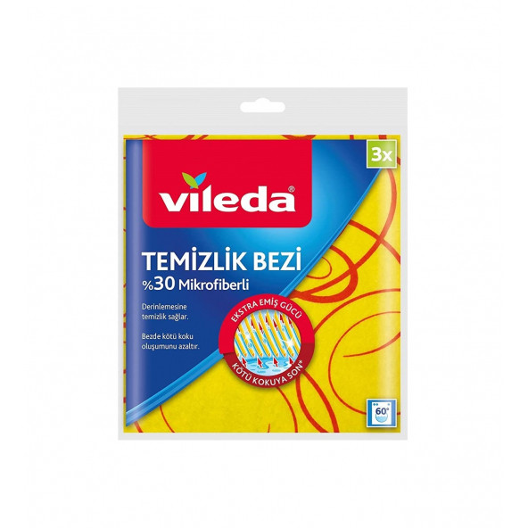Vileda Üçlü Temizlik Bezi ürün görseli 1