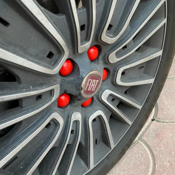 Düz Bijon Kapağı Sökme Aparatlı 20 Li Set Kırmızı 19 mm ürün görseli 1