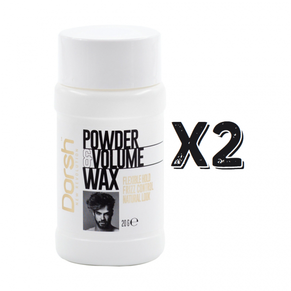 Dorsh Saç Şekillendirici Pudra Wax 20 Gr Volume 2 Adet ürün görseli 1