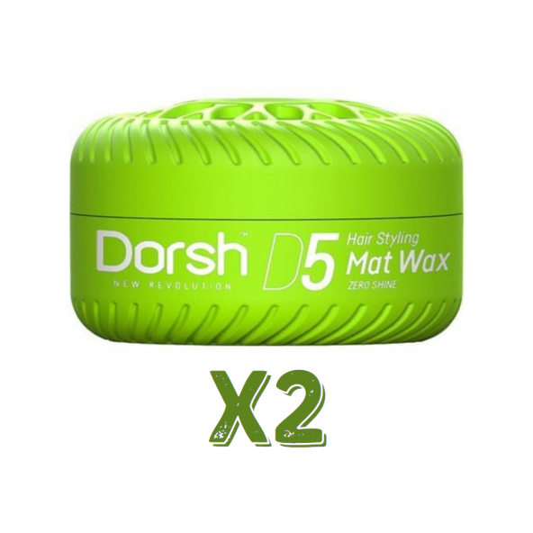 Dorsh Saç Şekillendirici Wax Mat Wax D5 150 Ml 2 Adet ürün görseli 1