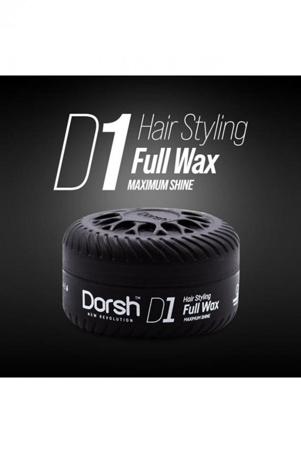 PTTAVM: Dorsh Saç Şekillendirici Wax Full Wax D1 150 Ml 2 Adet