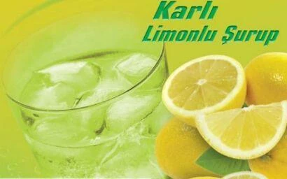 Karlı Buzlu Limonata Konsantresi Hazır Limon Şurubu Suyu ürün görseli 1