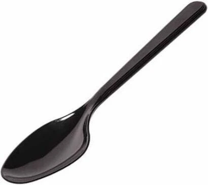 Siyah Yemek Çorba Kaşığı ürün görseli 1