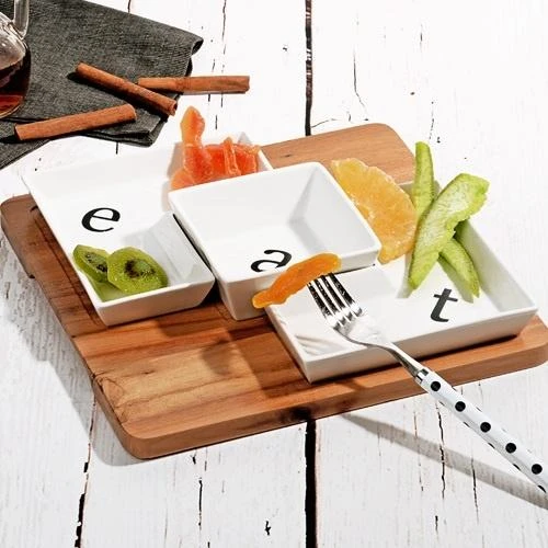 3 Bölmeli Servis Tabağı ürün görseli 1