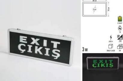 Exit Lambası ürün görseli 1