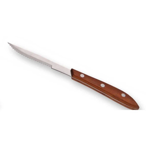Steak Bıçağı Ahşap Saplı (AH-STK) ürün görseli 1