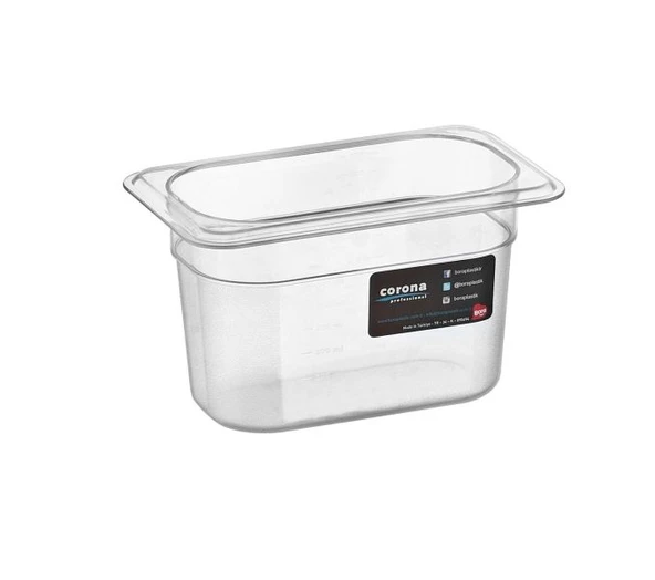 Professional Pc Gastronom 1/9 Küvet - 100 mm BO168 ürün görseli 1