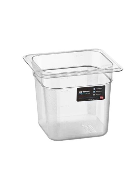 Professional PC Gastronom 1/6 Küvet - 150 mm ürün görseli 1
