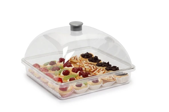 Professional Pc Kare Pasta Kek Kabı Küçük BO359 ürün görseli 1