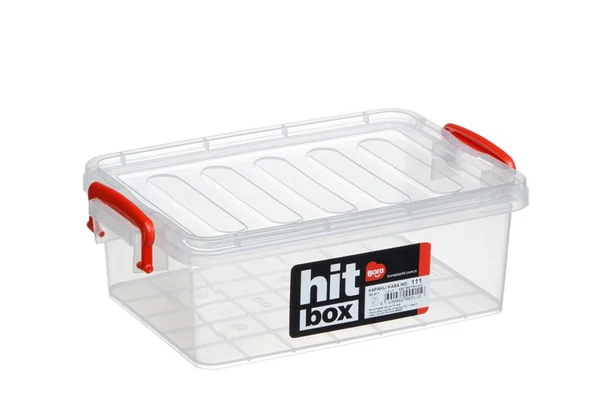 Hit Box Gıdaya Uygun Kapaklı Kasa No:911 - 1,3 Lt BO911 ürün görseli 1