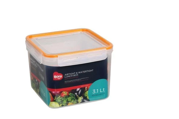 Plastik Click Kare 3,1 Lt BO869 ürün görseli 1