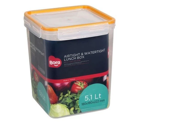 Plastik Click Kare 5,1 Lt BO886 ürün görseli 1