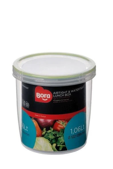 Plastik Contalı Vidalı Saklama Kabı No:9 - 1,06 Lt ürün görseli 1