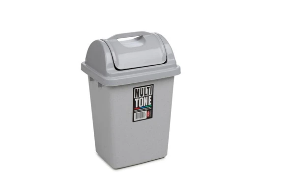 Mono Tone Köşeli Çöp Kovası İtmeli No:1 - 3,25 Lt BO192 ürün görseli 1