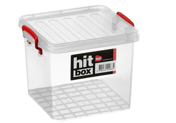Hit Box Gıdaya Uygun Kapaklı Kasa No:4 - 4,75 Lt BO482 ürün görseli 1