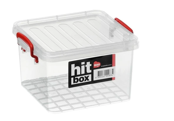 Hit Box Gıdaya Uygun Kapaklı Kasa No:2 - 3,5 Lt BO481 ürün görseli 1