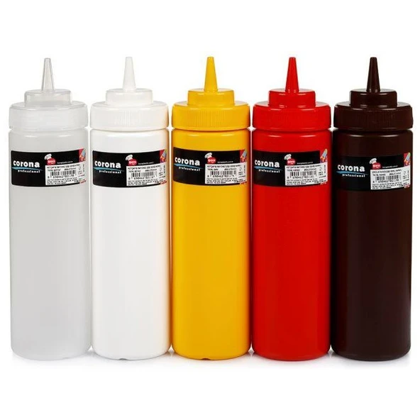 Professional Ketçap&Mayonez Şişe Geniş Kapaklı – Beyaz 450 ml BO2112 ürün görseli 1