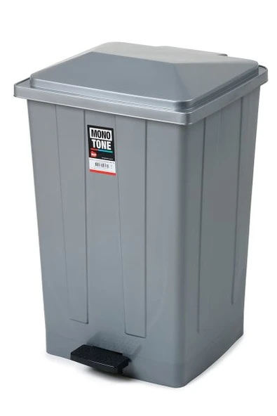 Mono Tone Pedallı Çöp Kovası Köşeli No:5 - 86 Lt BO643 ürün görseli 1