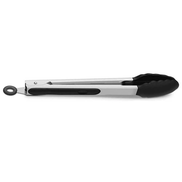 Barbekü Maşası Silikon 25 Cm Siyah (BMS-25) ürün görseli 1