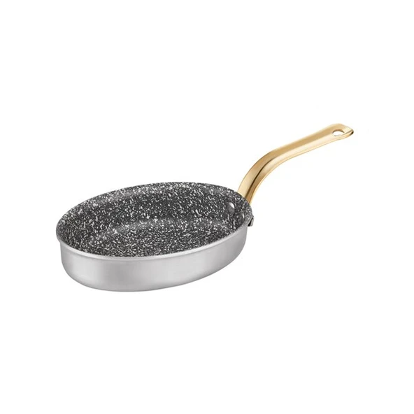 ALU GRANİT MİNİ OVAL TAVA 11*17CM ürün görseli 1