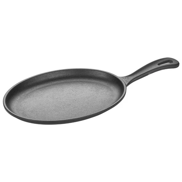 DÖKÜM DEMİR OVAL SAPLI FAJİTA 24*17CM ürün görseli 1