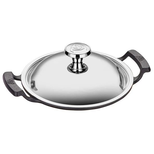 DÖKÜM DEMİR SAC KAVURMA 24CM +P.KAPAK ürün görseli 1