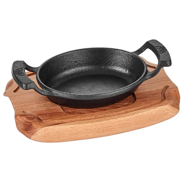 DÖKÜM DEMİR OVAL SAHAN 16*12CM +NİHALE ürün görseli 1