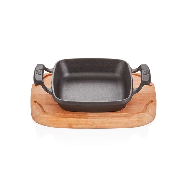 DÖKÜM DEMİR KARE SAHAN 14*14CM +NİHALE ürün görseli 1
