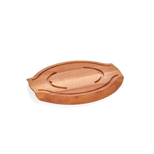 Kayın Pan. Nihale Ahşap Altlık 28*18cm ürün görseli 1