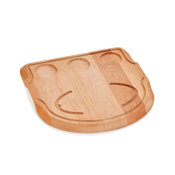 Kayın Pan. Nihale Ahşap Altlık 23*14cm ürün görseli 1