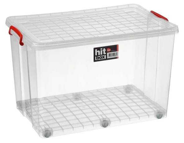 Hit Box Gıdaya Uygun Tekerlekli Kasa No35 - 67 Lt BO286 ürün görseli 1