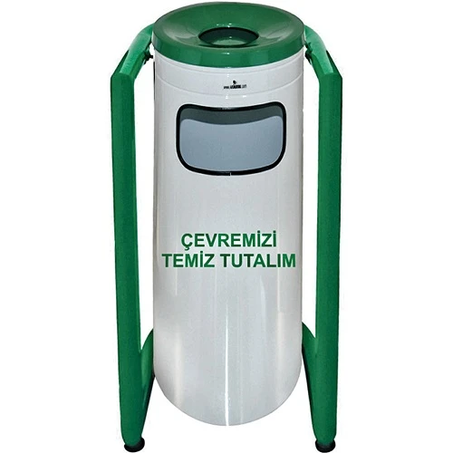 Boyalı U Şekil Çöp Kutusu ürün görseli 1