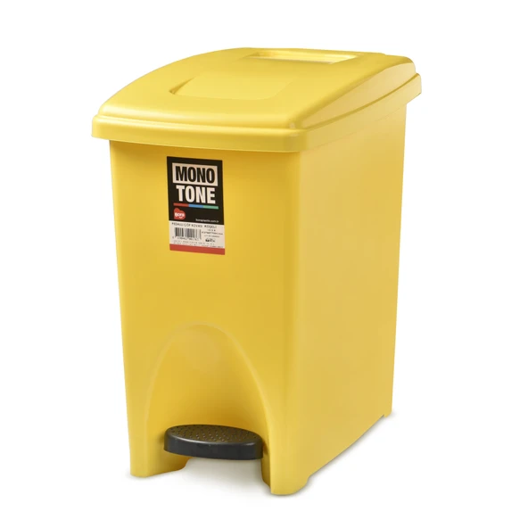 Mono Tone Pedallı Çöp kovası Köşeli 13,5 LT. BO176 ürün görseli 1