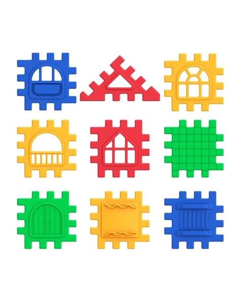 Dede Puzzle City 64 Parça 03702 - Resim 3