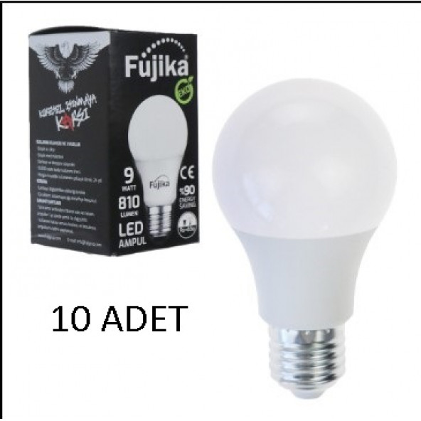 Fujıka Led Ampul 9W Eko*10 Adet ürün görseli 1