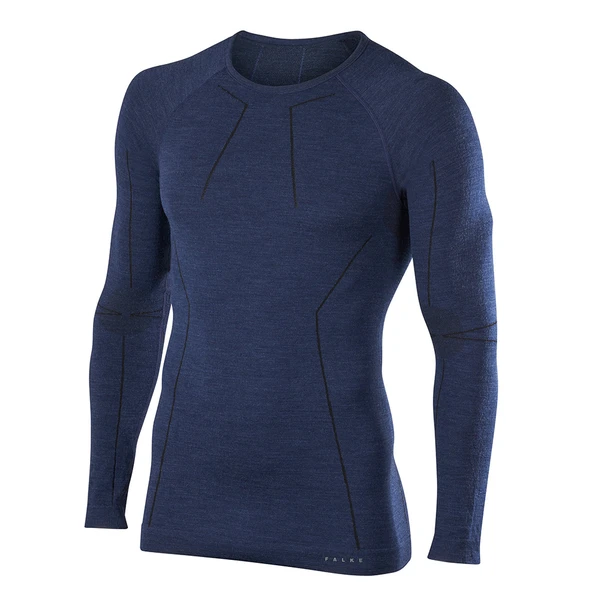 Falke Wt Long Sleeved C Üst İçlik-LACİVERT ürün görseli 1
