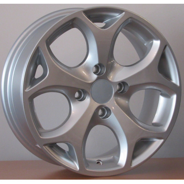 FORD FİESTAUYUMLU JANT F115 6.5X15 4X108 ET-35 63.4 SİLVER (4 ADET) ürün görseli 1