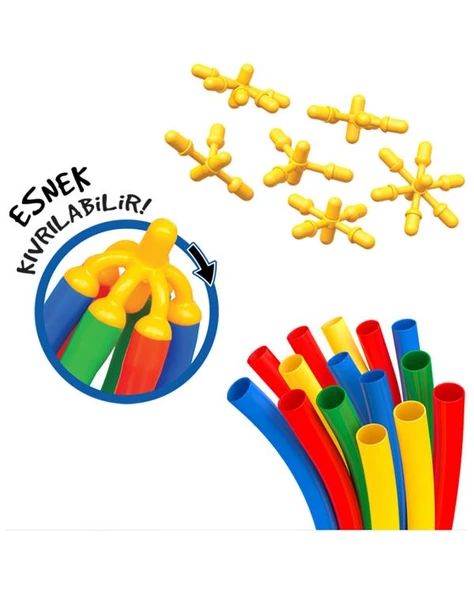 Dede Flexi Bambu Çubuklar 300 Parça 03679 - Resim 2