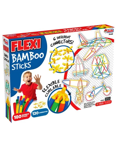Dede Flexi Bambu Çubuklar 300 Parça 03679 ürün görseli 1