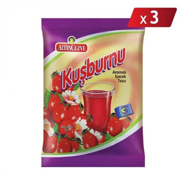 Altıncezve Kuşburnu Aromalı İçecek Tozu 250 Gr - 3LÜ PAKET ürün görseli 1