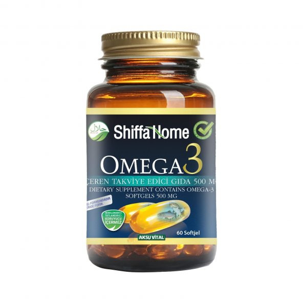 Shiffa Home Omega-3 500Mgx60 Softjel ürün görseli 1