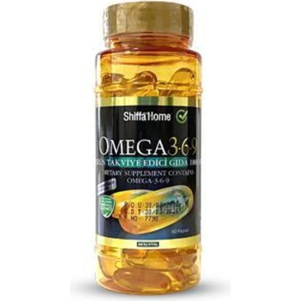 Shiffa Home Omega 3-6-9 1000mg 60 Kapsül M ürün görseli 1