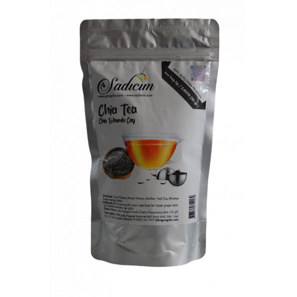 Sadıcım Chia Tohumlu Form Çayı 80 Gr süzen Poşet ürün görseli 1