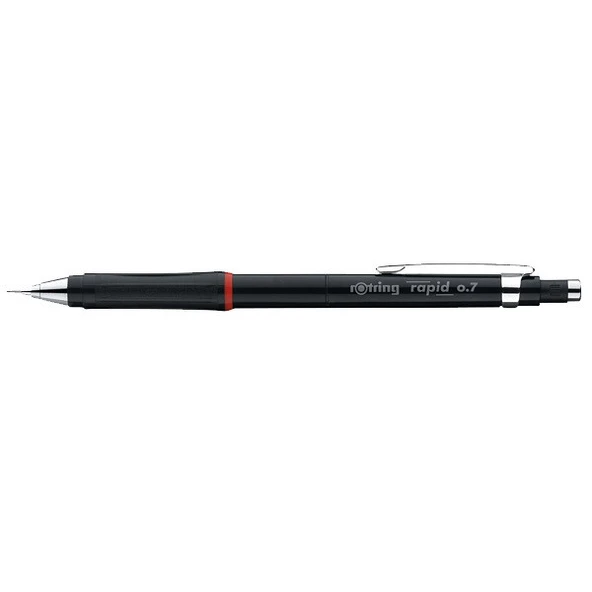 Rotring Rapid Versatil Kalem 0.7 MM Siyah ürün görseli 1